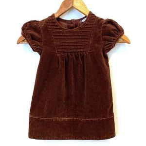Darling Brown Corduroy 2T dress